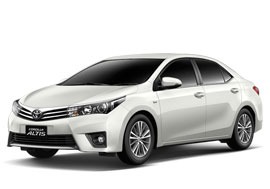 toyota corolla altis car rental