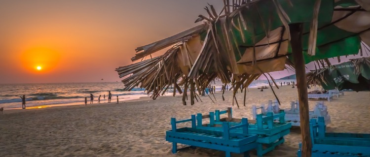 calangute beach in karnatka