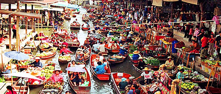 Floating Market Bangkok